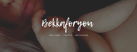 bekkaforyou onlyfans leaked picture 2