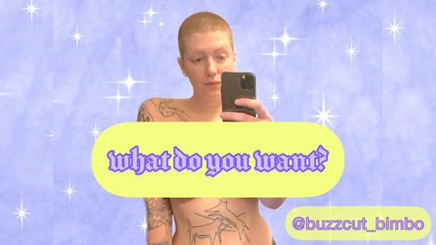 buzzcut_bimbo onlyfans leaked picture 1