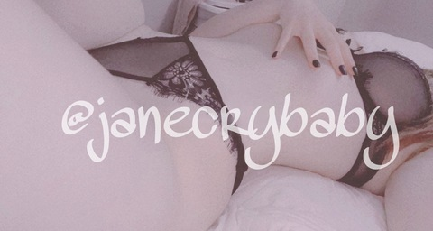 janecrybaby onlyfans leaked picture 2