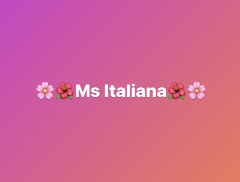 msitaliana04 onlyfans leaked picture 1