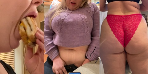 myfatblondegf onlyfans leaked picture 1