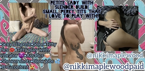nikkimaplewood onlyfans leaked picture 1