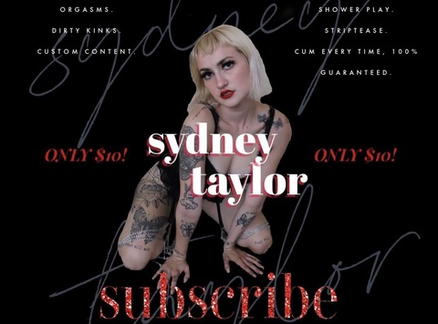 officialsydneytaylor onlyfans leaked picture 1