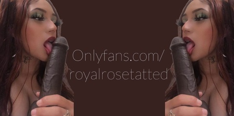 royalrosetatted onlyfans leaked picture 1