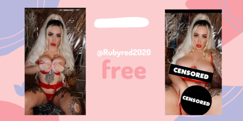 rubyred202020 onlyfans leaked picture 1