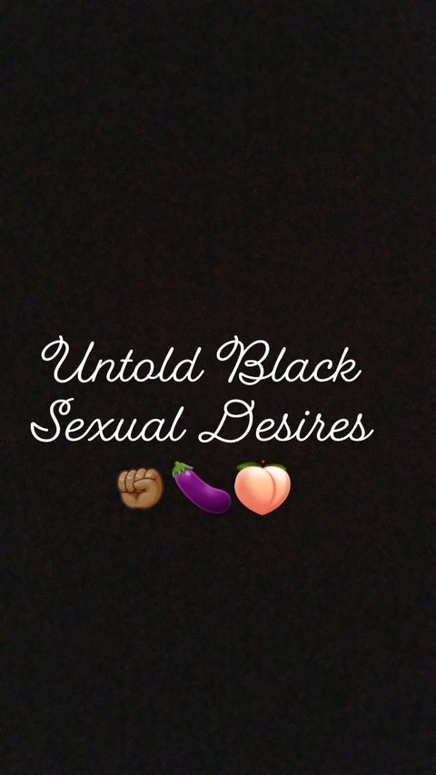 untoldblackdesires onlyfans leaked picture 1