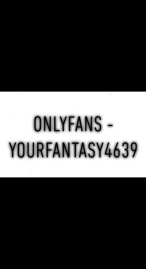 yourfantasy4639 onlyfans leaked picture 1